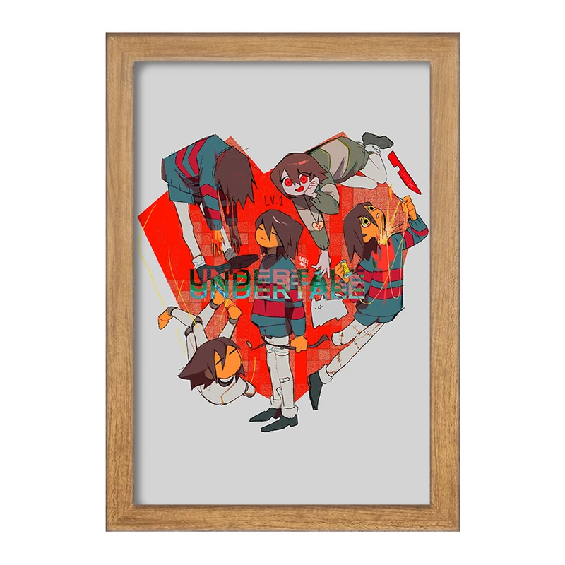 تابلو خندالو مدل بازی آندرتیل (Undertale) کد 31725