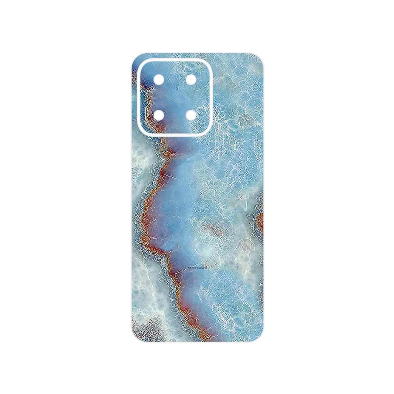 برچسب پوششی ماهوت مدل Blue_Ocean_Marble مناسب برای گوشی موبایل آنر X5b