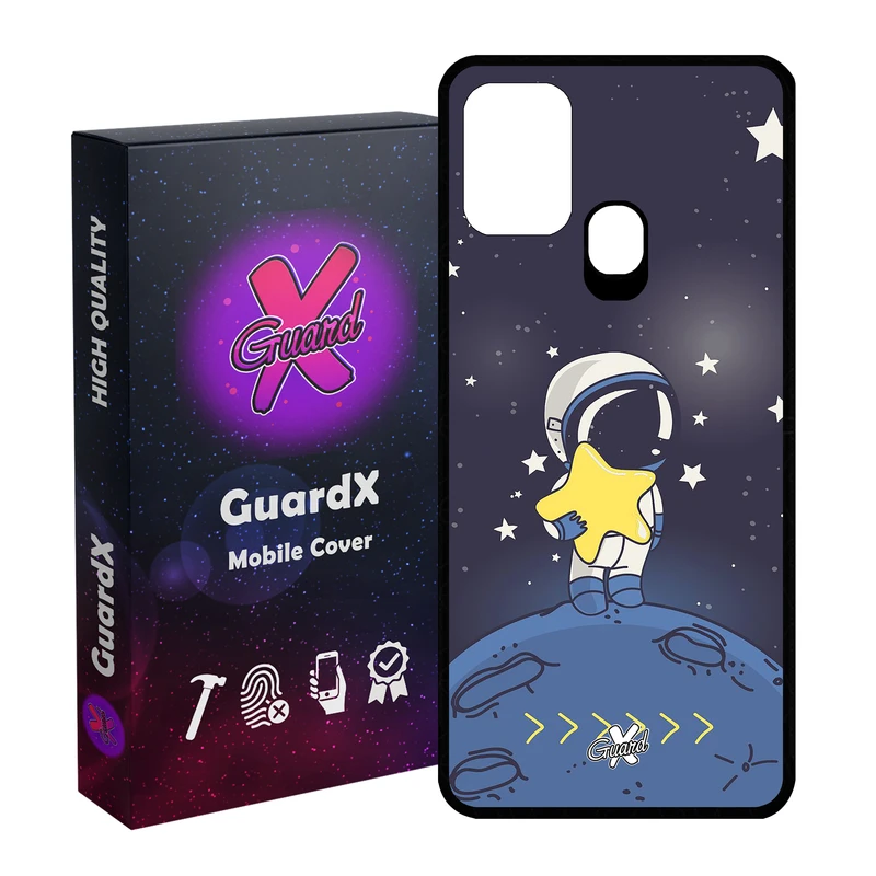 کاور گارد ایکس طرح Galaxy مدل Glass10004 مناسب برای گوشی موبایل سامسونگ Galaxy M31 / M31 Prime / F41