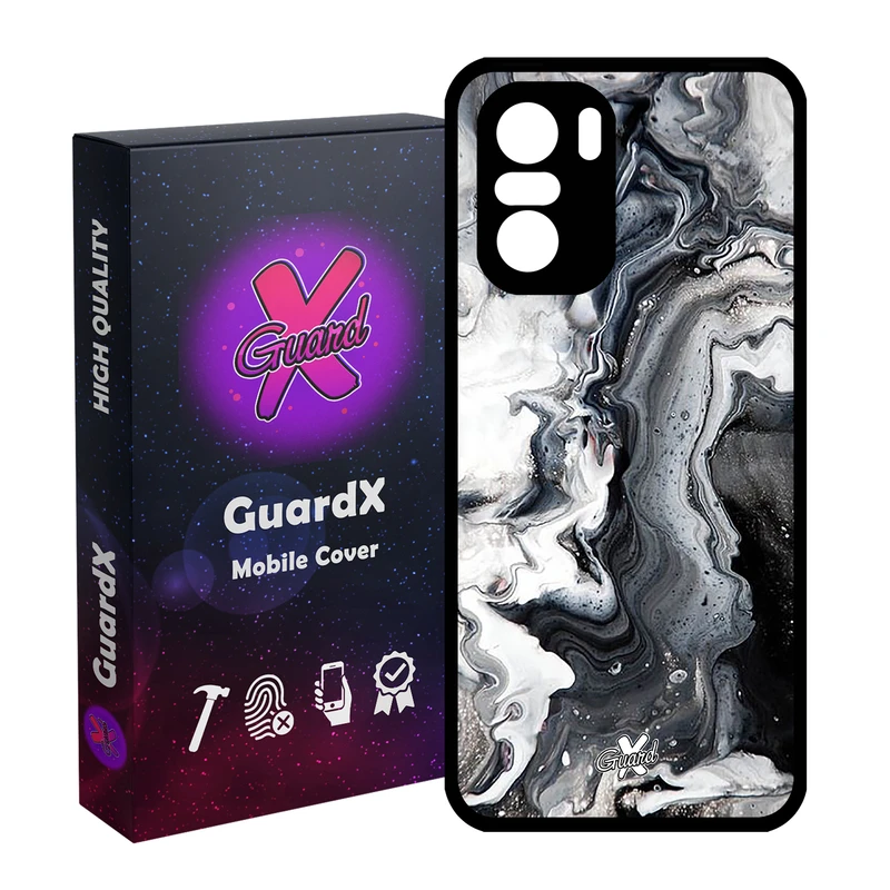 کاور گارد ایکس طرح ماربل مدل Glass10277 مناسب برای گوشی موبایل شیائومی Poco F3/MI 11X/MI 11X Pro/Redmi K40/K40 Pro