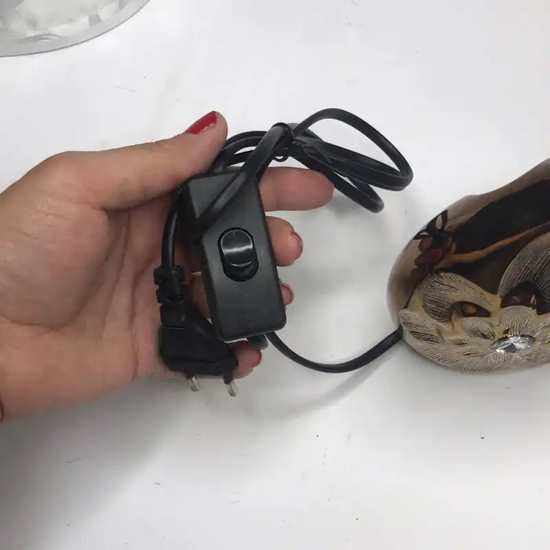 آباژور مدل گل تک  نگین