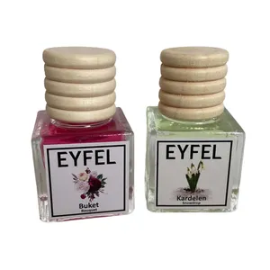 خوشبوکننده هوا خودرو ایفل مدل گل یخ و دسته گل کد Snowdrop-Bouquet حجم 10 میلی‌ لیتر بسته 2 عددی