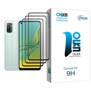 Cooling Olka Glass MIX003 Screen Protector For Oppo A33 (2020) Pack Of 3