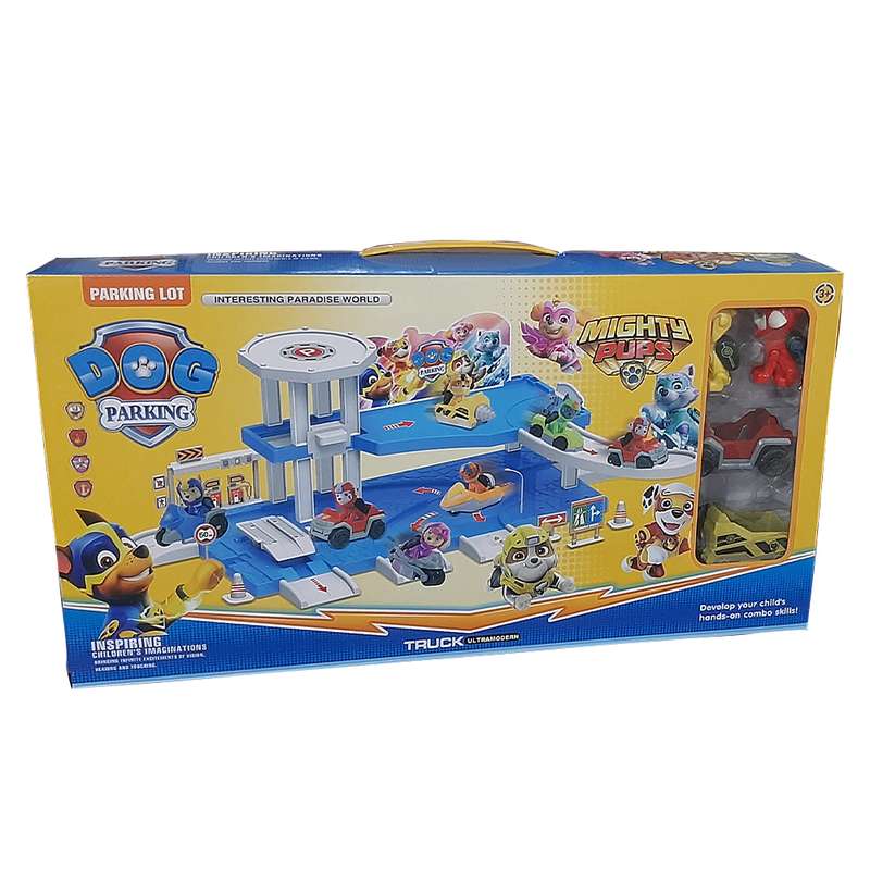 کیت ماشین بازی مدل پارکینگ سگهای نگهبان کد 553/388