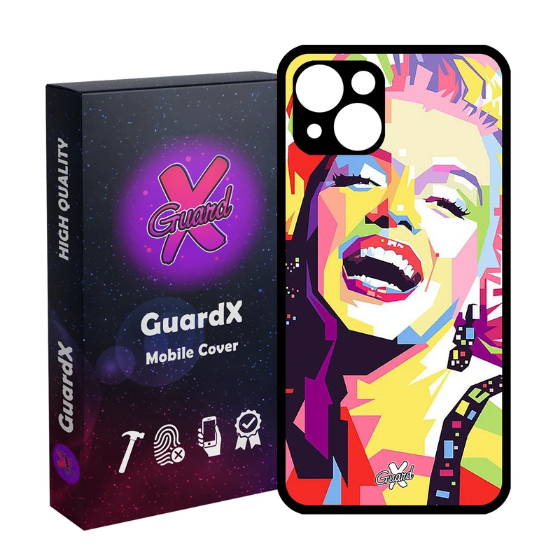 کاور گارد ایکس طرح Marilyn Monroe مدل Glass10273 مناسب برای گوشی موبایل اپل iPhone 13
