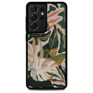 AKAM AMC-WSGS21U-LEAVES-31 Cover For Samsung Galaxy S21 Ultra