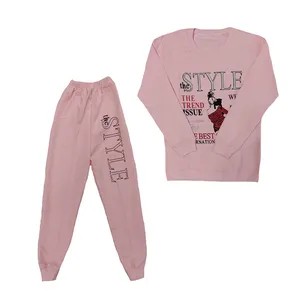 ست سویشرت و شلوار دخترانه مدل HR30