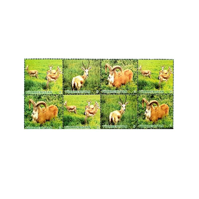 تمبر یادگاری مدل طبیعت کد DS1799  مجموعه 8 عددی