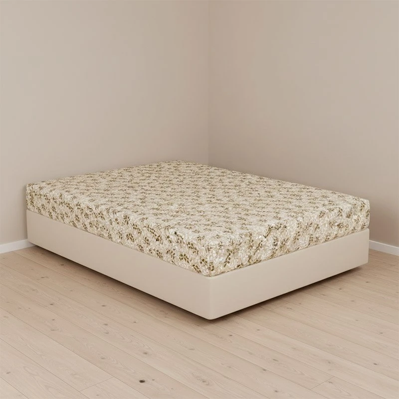 ملحفه نخ پنبه آدنو کد IR215 دونفره سایز 140x200 سانتی‌متر