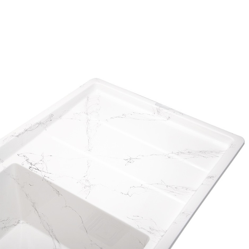 سینک ظرفشویی گرانیت توکار دو لگنه کد 120RN سینک ظرفشویی گرانیت توکار دو لگنه کد 120RN