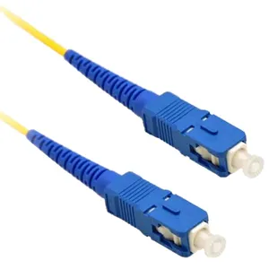پچ کورد فیبر نوری مدل 1m SC/UPC to SC/UPC 9/125 Single-mode Simplex LSZH 2.0mm 