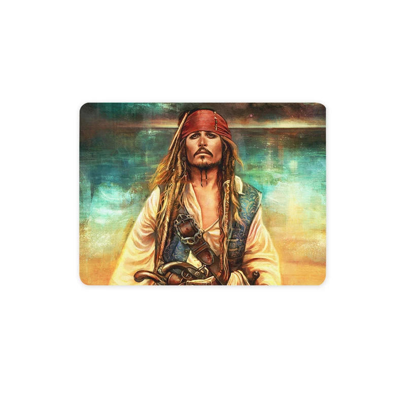ماوس پد ترمه طراحان ایده مدل jack sparrow کد cfp1219 
