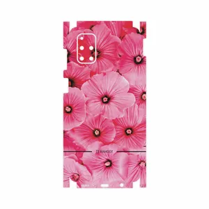 MAHOOT Pink-Flower-FullSkin Cover Sticker for Samsung Galaxy M51
