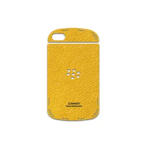 MAHOOT Mustard-Leather Cover Sticker for BlackBerry Q10