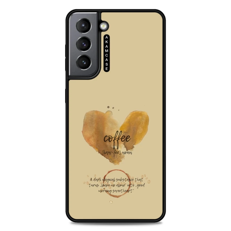 کاور آکام مدل AMC-WSGS21-COFFEE-15 مناسب برای گوشی موبایل سامسونگ Galaxy S21