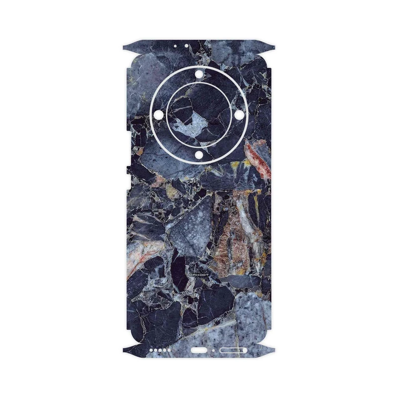 برچسب پوششی ماهوت مدل Broken black marble-FullSkin مناسب برای گوشی موبایل آنر Magic 5 Lite