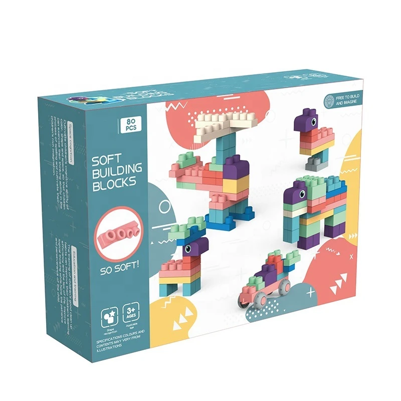 ساختنی مدل soft building blocks 80PCS