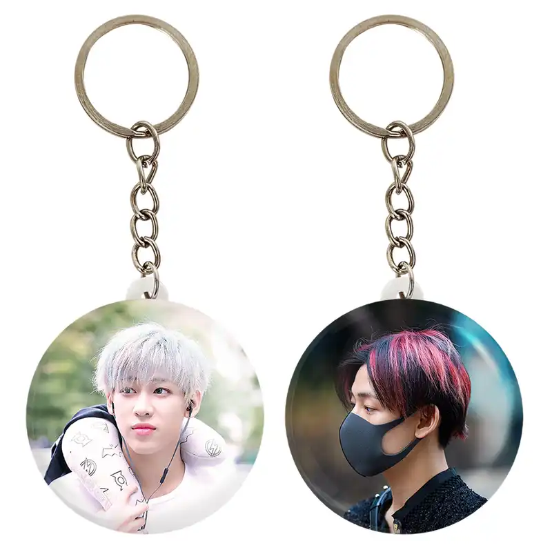 جاکلیدی خندالو مدل بم بم گروه گات سون GOT7 کد 2092820927 مجموعه 2 عددی