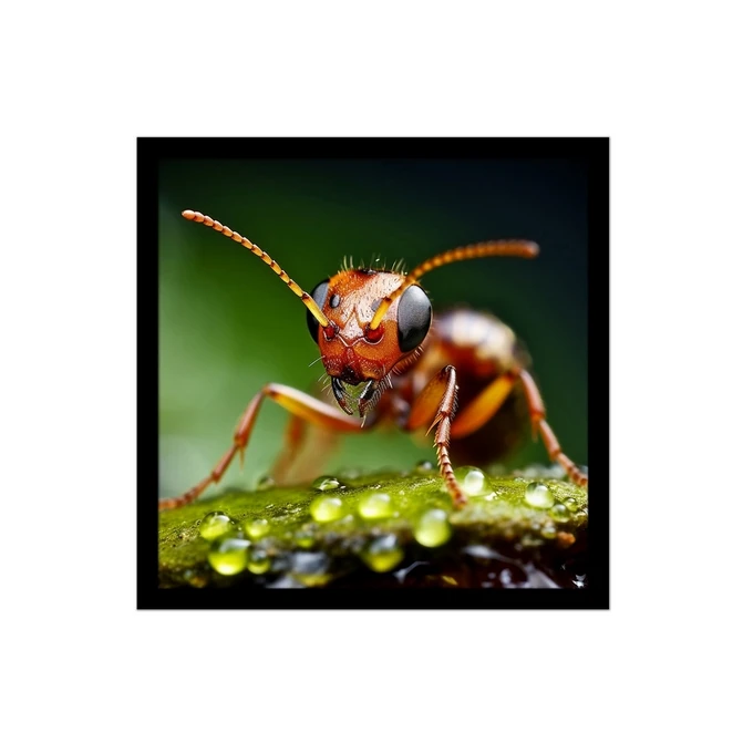 تابلو نوری بکلیت طرح حشرات مورچه مدل B-MID-17245