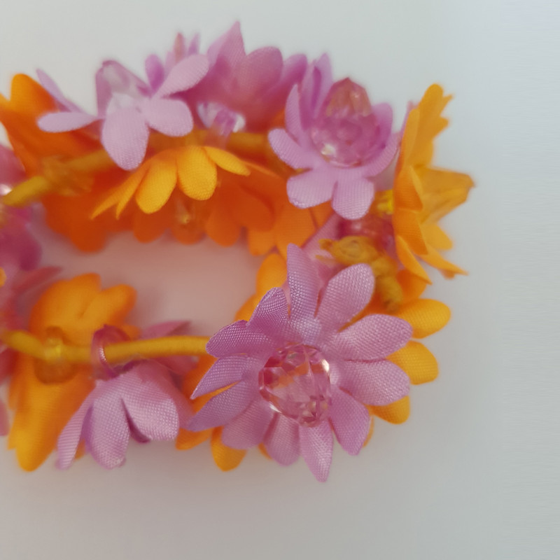 دستبند دخترانه  مدل گل دار کد 5624