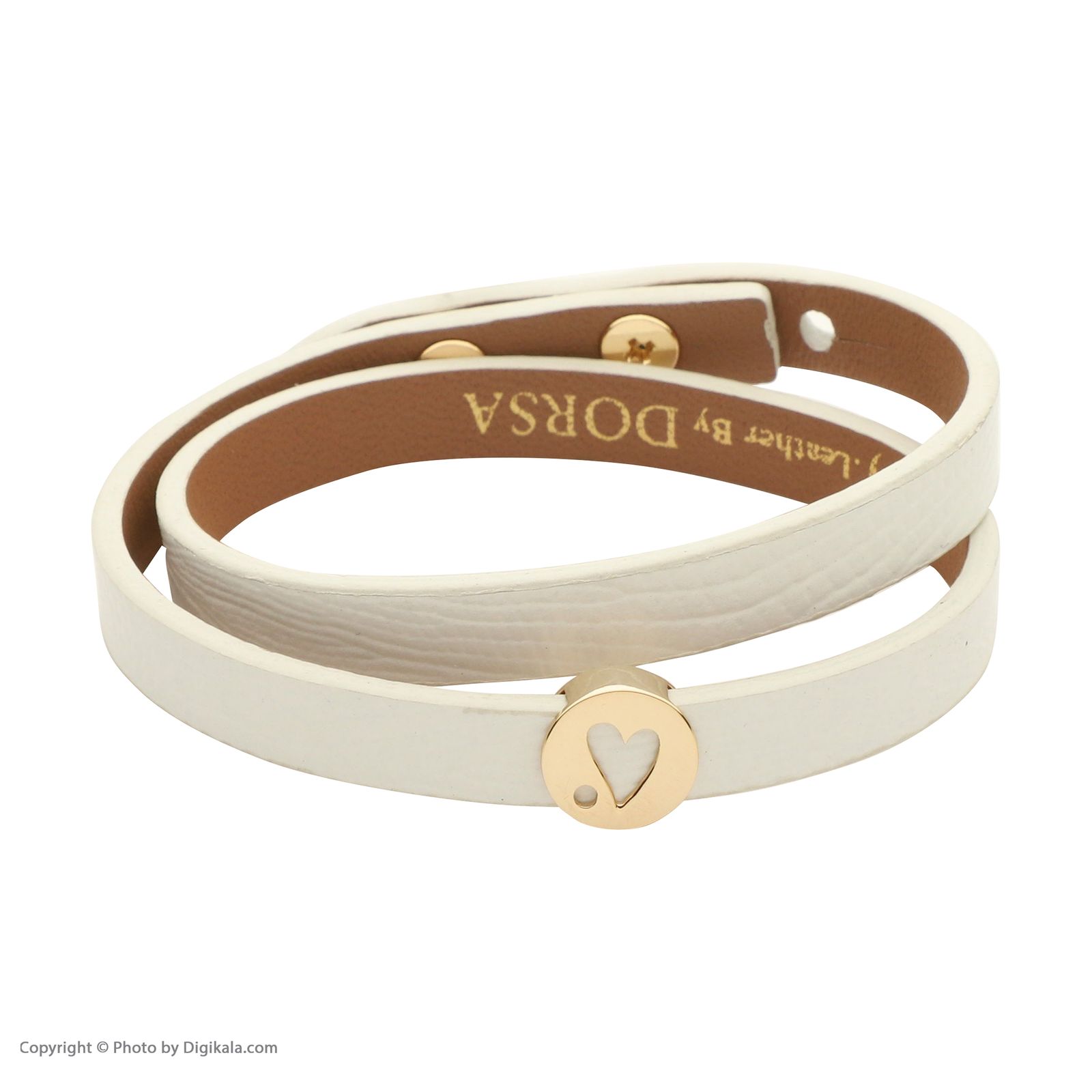 دستبند طلا 18 عیار زنانه تاج مدل G295 -  - 2