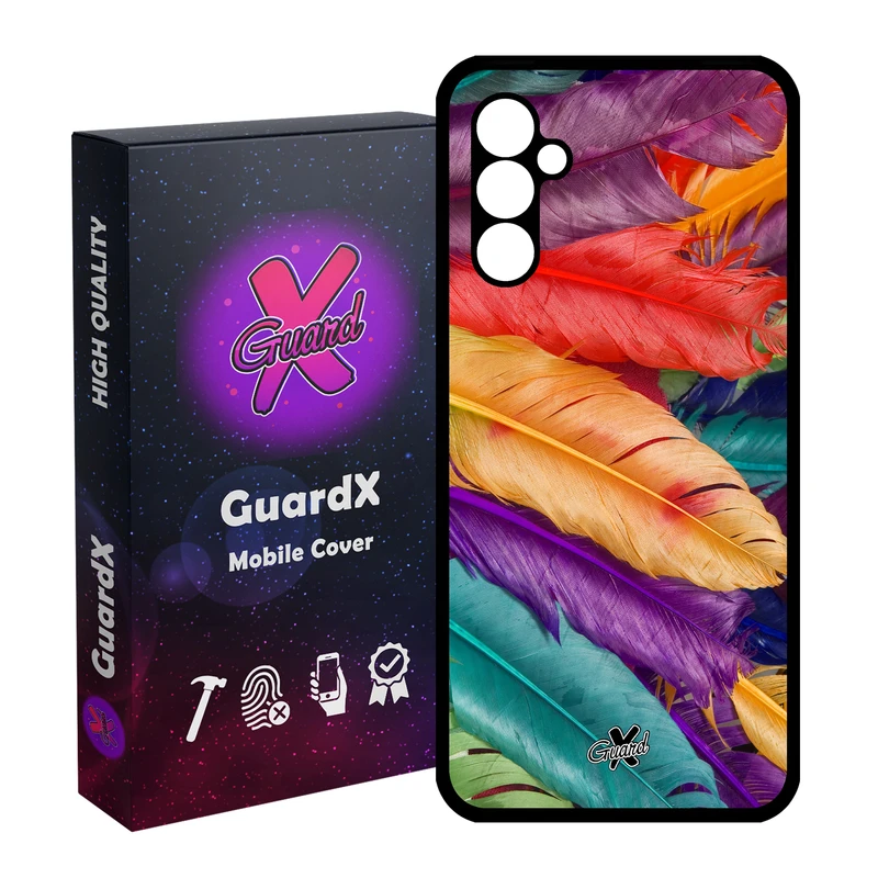کاور گارد ایکس طرح Feather مدل Glass10180 مناسب برای گوشی موبایل سامسونگ Galaxy A24/A24 4G/M34 5G