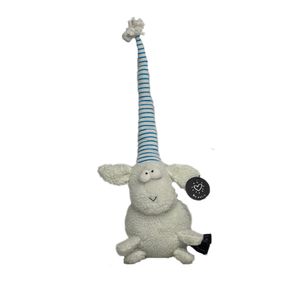عروسک طرح گوسفند مدل کلاه دار ارتفاع 40 سانتی متر