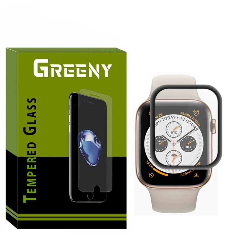 محافظ صفحه نمایش گیرینی مدل GR_07 مناسب برای ساعت هوشمند اپل Apple Watch Series 7 SE 2021 Aluminum Case 44mm 