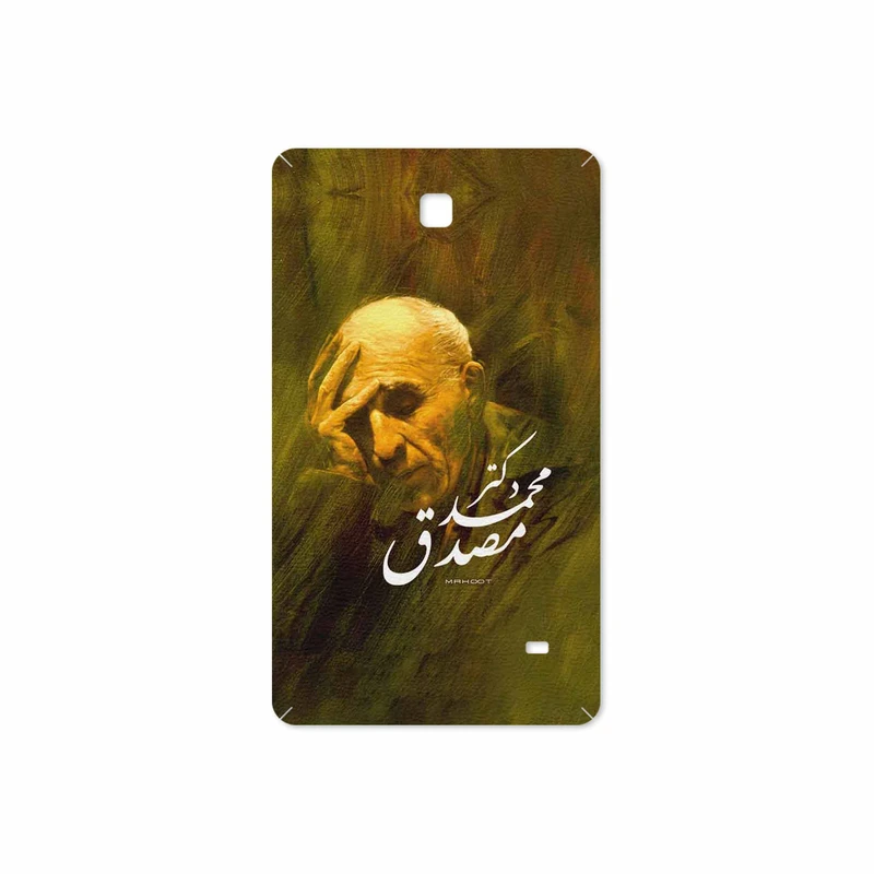 برچسب پوششی ماهوت مدل Dr-Mosadeq مناسب برای تبلت سامسونگ Galaxy Tab 4 7.0 2014 T231