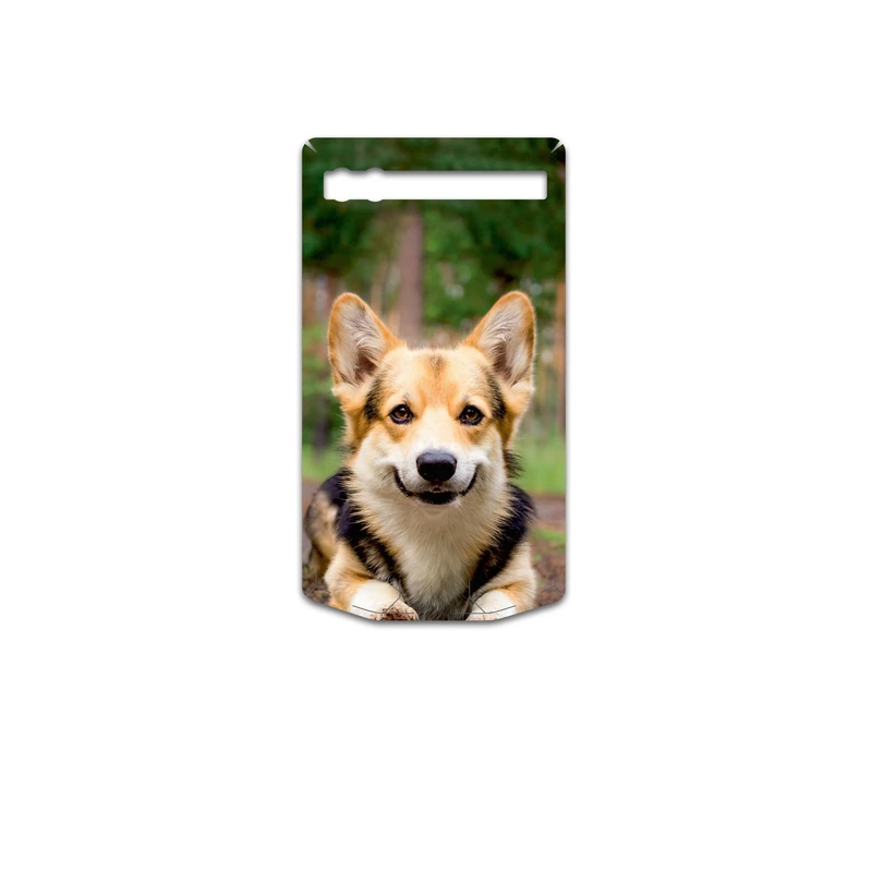 برچسب پوششی ماهوت مدل Dog-2 مناسب برای گوشی موبایل بلک بری Porsche Design P9983