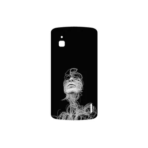 MAHOOT Strings Digital Art 2 Cover Sticker for Google Nexus 4