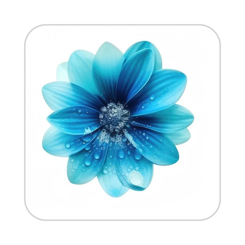 زیر لیوانی کاکتی طرح گل مدل mp16460