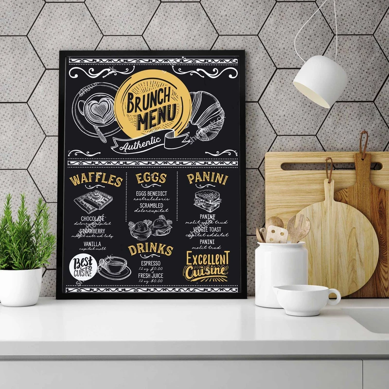 تابلو آتریسا طرح آشپزخانه مدل AK132