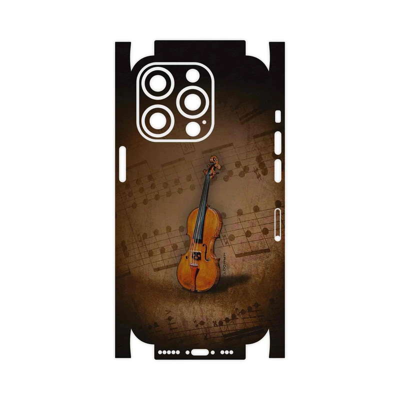 برچسب پوششی ماهوت مدل Violin_Instrument-FullSkin مناسب برای گوشی موبایل اپل iPhone 14 Pro
