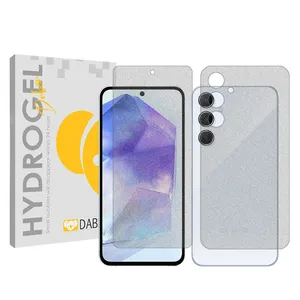 Daben Tough model matte screen protector suitable for Samsung Galaxy A55 5G Mobile phone Along with the phone back protector