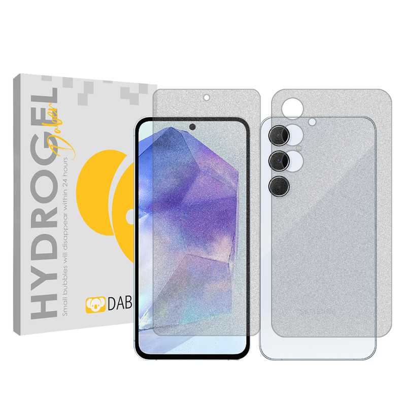 محافظ صفحه نمایش مات دبن مدل Tough مناسب برای گوشی موبایل سامسونگ Galaxy A55 5G به همراه محافظ پشت گوشی