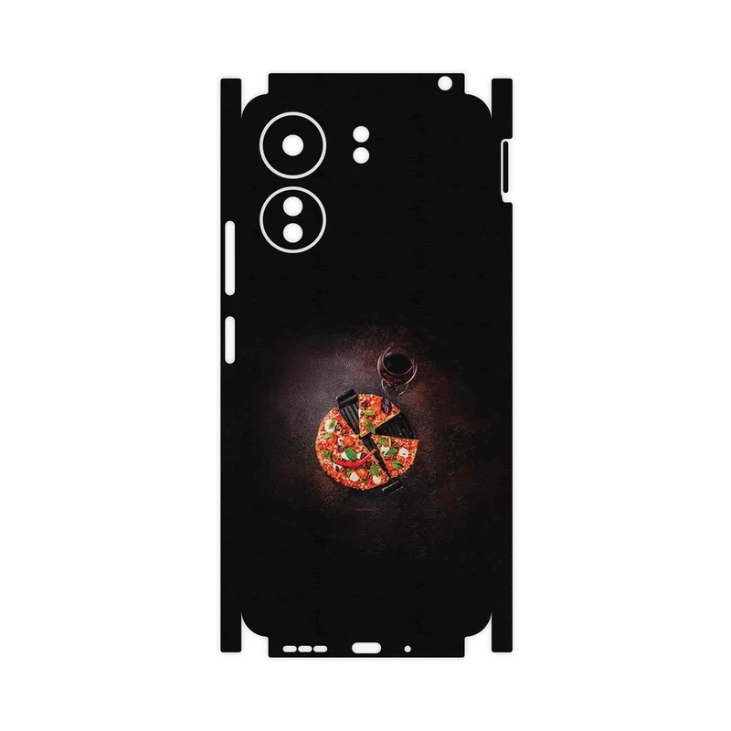 برچسب پوششی ماهوت مدل Pizza-FullSkin مناسب برای گوشی موبایل شیائومی Poco C65