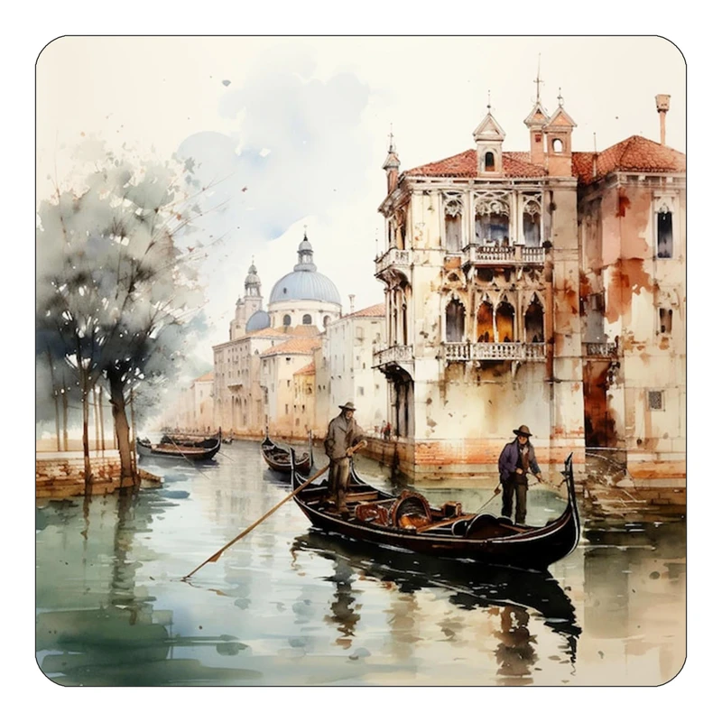 مگنت کاکتی طرح نقاشی رنگ روغن مدل mp71740