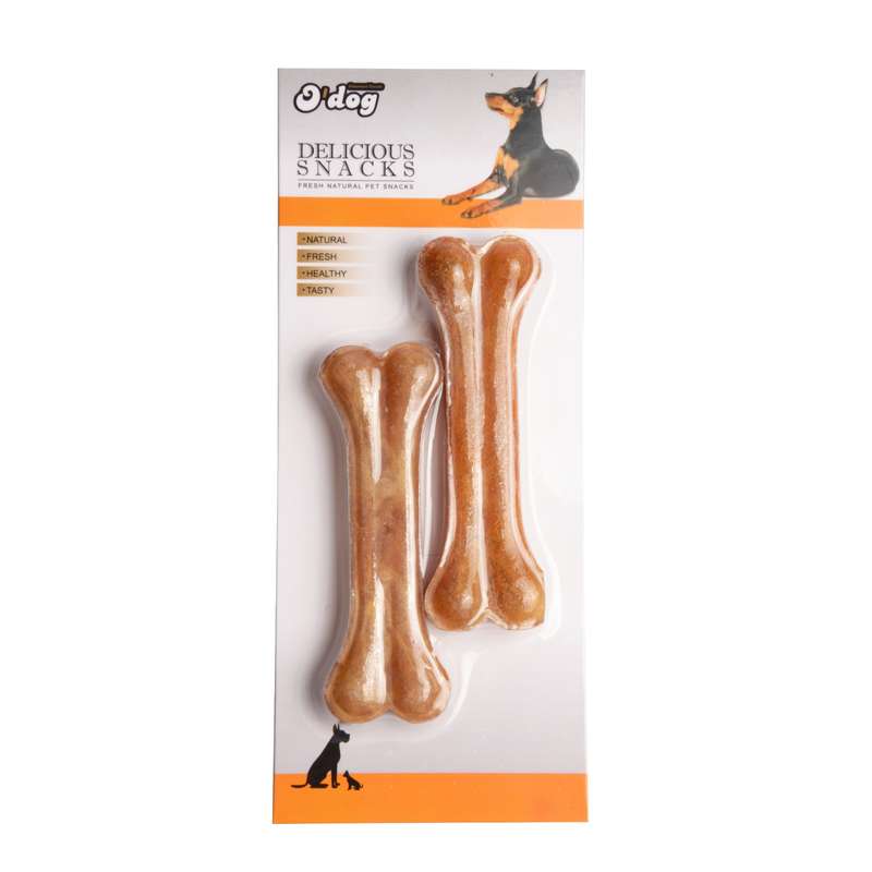 غذای تشویقی سگ اُداگ مدل Natural Pressed Rawhide Bone وزن 100 گرم
