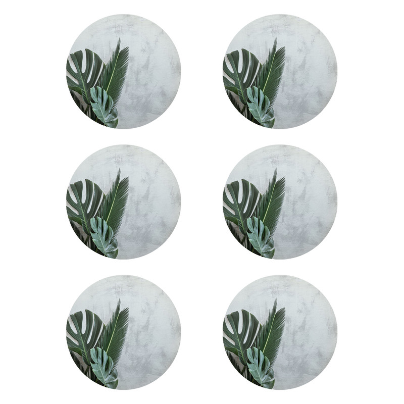 زیر لیوانی طرح برگ کد 8360 بسته 6 عددی زیر لیوانی طرح برگ کد 8360 بسته 6 عددی