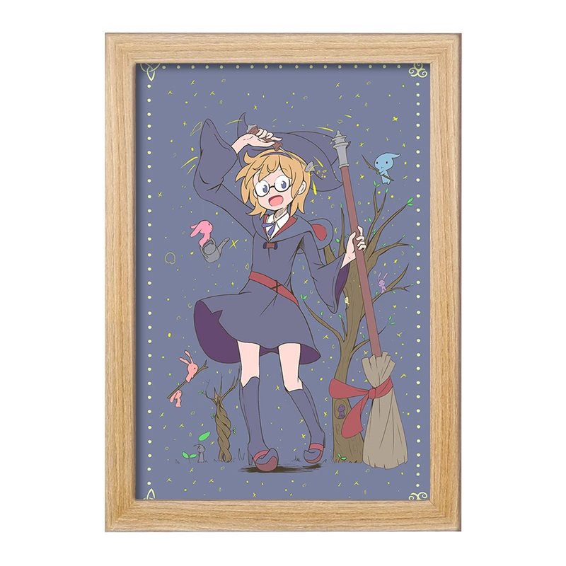 تابلو خندالو مدل جاسون انیمه Little Witch Academia  کد 22845
