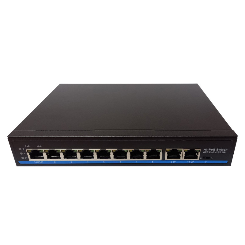 سوئیچ 8 پورت POE مدل S1008P-2F
