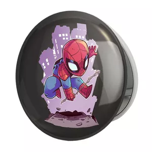 آینه جیبی خندالو طرح مرد عنکبوتی Spider Man مدل تاشو کد 13174 