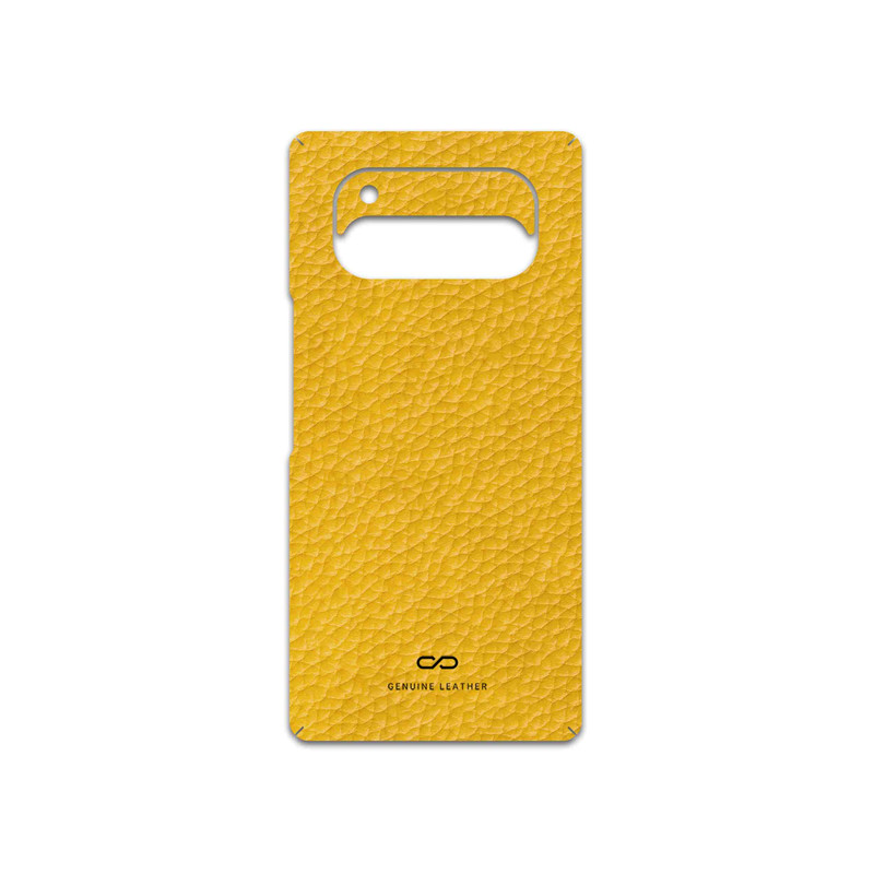 برچسب پوششی ماهوت مدل Mustard-Leather مناسب برای گوشی موبایل داریا Bond 5G