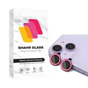  Shahr Glass SHABRANGS Camera Lens Protector For Apple iPhone 15 Plus / iPhone 15  