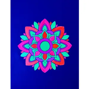 تابلو نقاشی مدل بلک لایت کد 1116