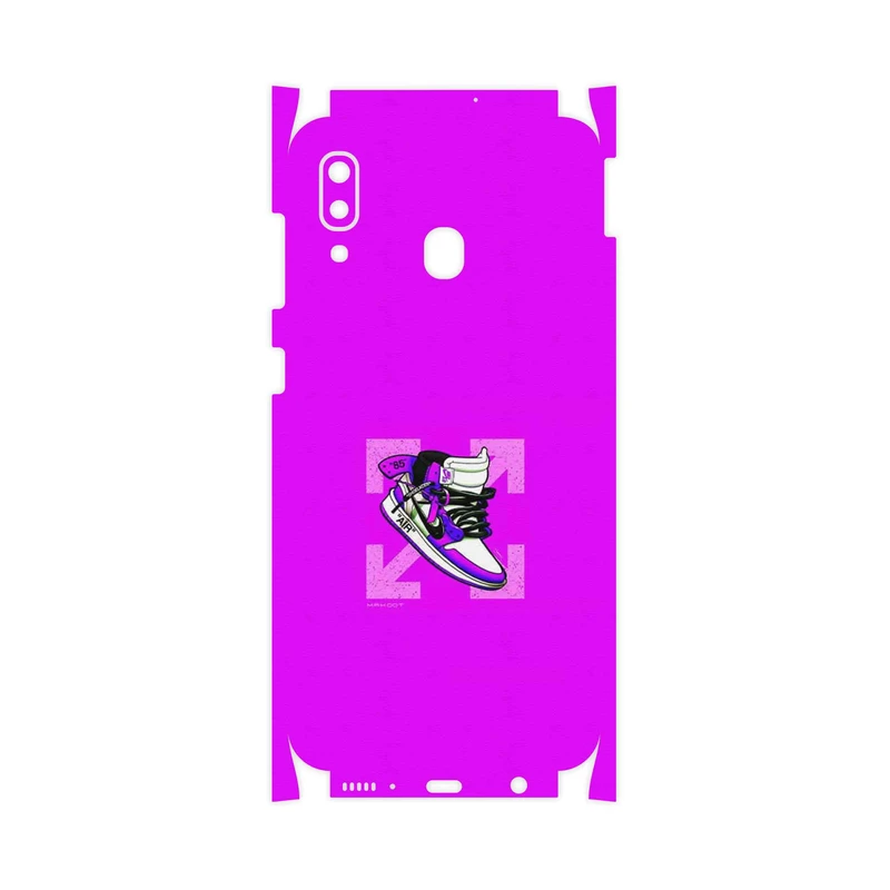 برچسب پوششی ماهوت مدل Nike Air Sneaker Digital Art-FullSkin مناسب برای گوشی موبایل سامسونگ Galaxy M10s