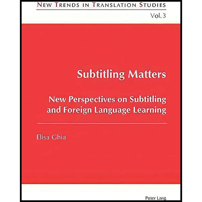 کتاب Subtitling Matters اثر Elisa Ghia انتشارات بله