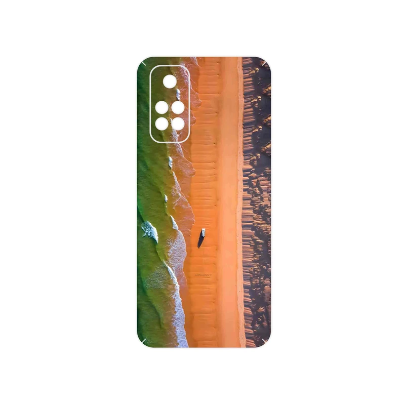 برچسب پوششی ماهوت مدل Beach and Green Sea مناسب برای گوشی موبایل شیائومی Redmi Note 11