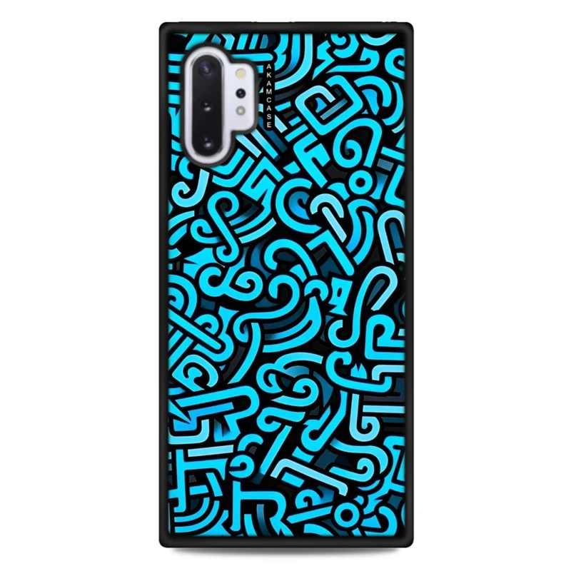 کاور آکام مدل AMC-WSGN10P-DOODLE9 مناسب برای گوشی موبایل سامسونگ Galaxy Note 10 Plus